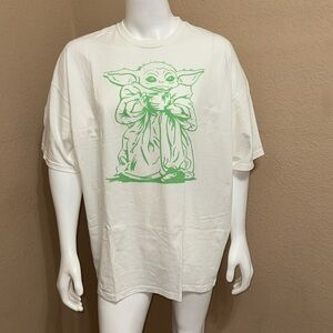 Star Wars Baby Yoda White T-shirt Women’s